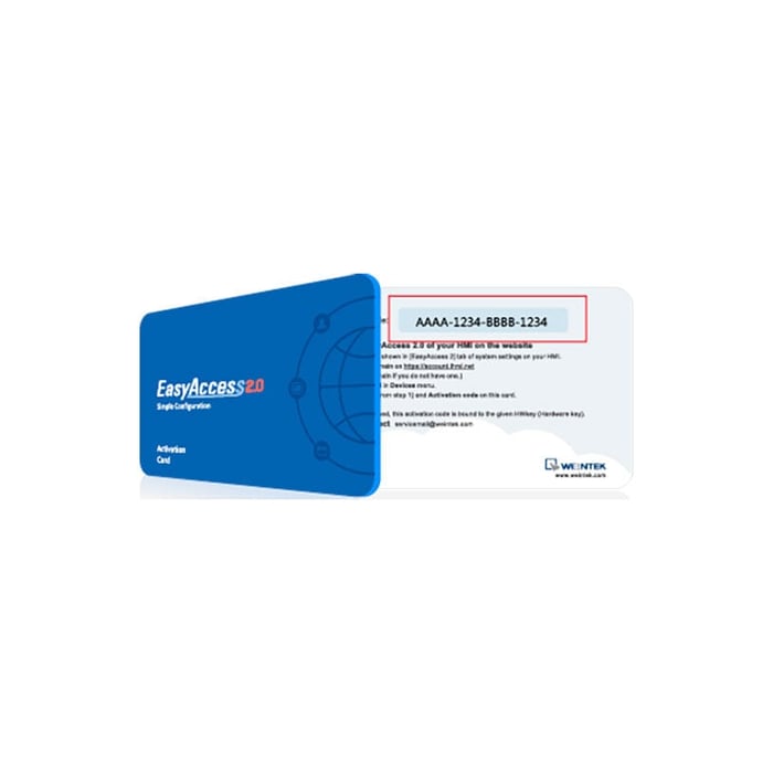 Licencia, EASYACCESS 2.0, WEINTEK image